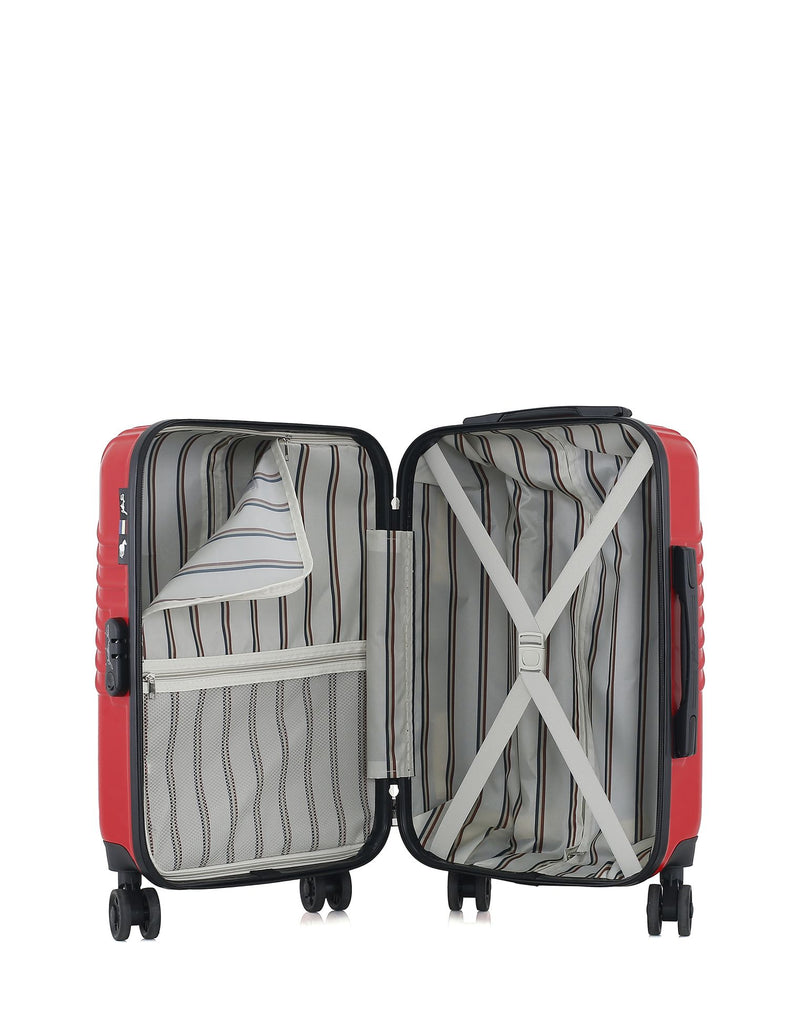 Lot de 2 Valises Rigides Cabine et Vanity PETER