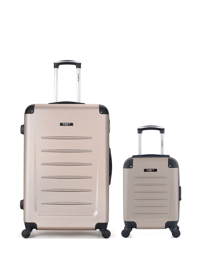 Lot de 2 Valises Rigides Grand Format et Cabine XXS OPERA