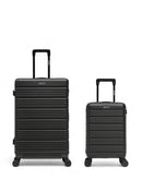 Lot de 2 Valises Rigides Grand Format et Cabine XS LUGANO