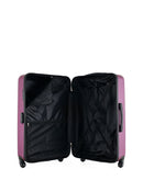 Lot de 3 Valises Rigides Grand Format, Cabine et Vanity AMAZONE
