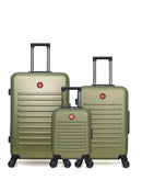 Lot de 3 Valises Rigides Grand Format, Taille Moyenne et Cabine XXS WIL
