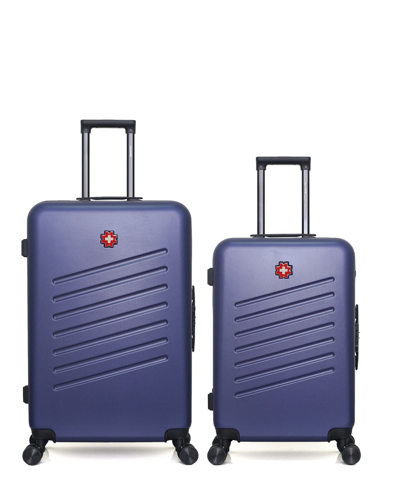 Lot de 2 Valises Rigides Grand Format et Taille Moyenne ZURICH