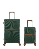 Lot de 2 Valises Rigides Grand Format et Cabine XS OAKLAND
