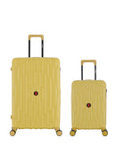 Lot de 2 Valises Rigides Grand Format et Cabine XS ODEON