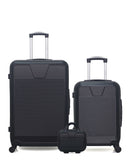 WAVE PARIS - LOT DE 3 - Valises grand format, cabine et vanity SELENGA