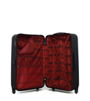 Lot de 2 Valises Rigides Grand Format et Cabine LONDON