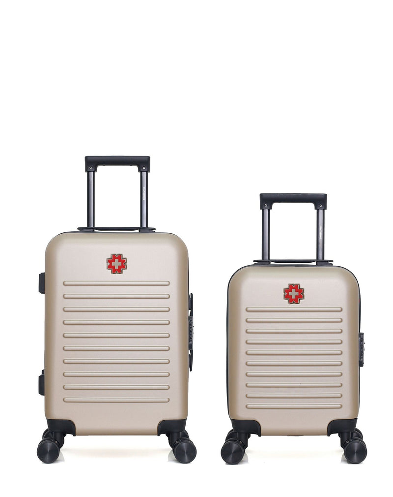 Lot de 2 Valises Rigides Cabine et Cabine XXS WIL