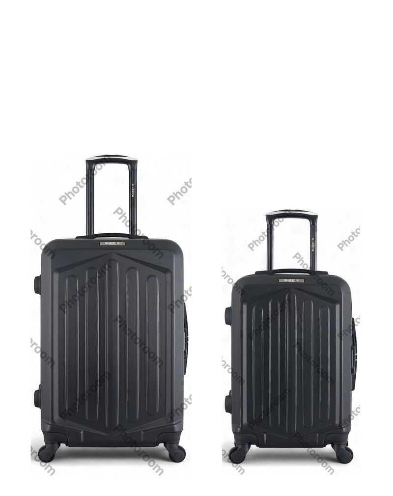 Lot de 2 Valises Rigides Taille Moyenne et Cabine HAGEN