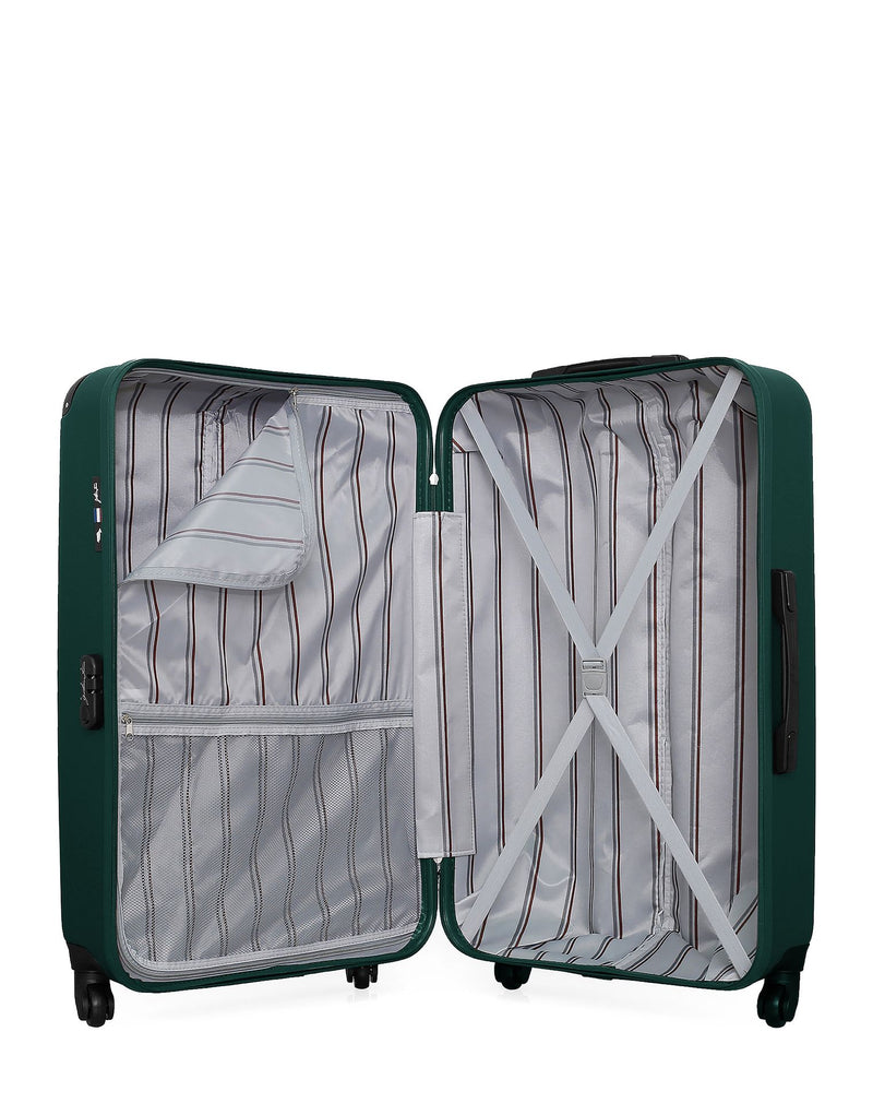 Lot de 2 Valises Rigides Grand Format et Cabine PORTER