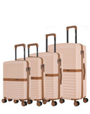Set de 4 Valises Rigides Grand Format, Week-end, Cabine et Cabine XS BELAIR-O