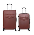 Lot de 2 - Valise grand format et valise weekend CHELSEA