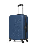 Lot de 3 Valises Rigides Moyenne, Cabine XXS et Vanity ELEONOR