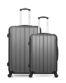 Lot de 2 Valise grand format et valise weekend NAPOLI