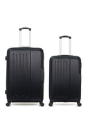 Lot de 2 Valises Rigides Grand Format et Taille Moyenne VESUVIO