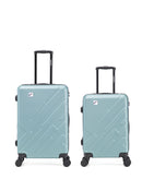 Lot de 2 Valises Rigides Taille Moyenne et Cabine YELLOWSTONE
