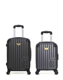LOT DE 2 - Valises cabine et cabine XXS MARIANNE