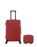 Lot de 2 Valises weekend et vanity AIGLE