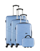 Set de 4 Valises Rigide AMAZONE-C