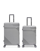 Lot de 2 Valises Rigides Grand Format et Taille Moyenne WOHLEN