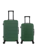 Lot de 2 Valises Rigides Taille Moyenne et Cabine AIGLE