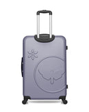 Lot de 2 Valises Rigides Grand Format et Cabine ELEONOR
