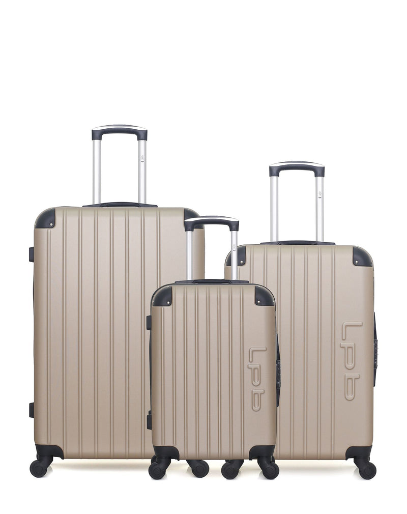 LPB LUGGAGE - LOT DE 3 - Valises grand format, weekend et cabine HAMBOURG
