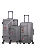 Lot de 4 Valises Rigides Grand Format, Taille Moyenne, Cabine et Vanity RUTI