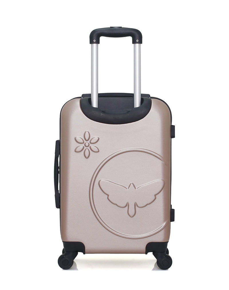 Lot de 2 Valise Cabine et Vanity Rigide ELEONOR