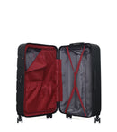 Lot de 3 Valises Rigides Grand Format, Cabine XXS et Vanity AIGLE