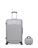 WAVE PARIS - LOT DE 2 - Valises grand format et vanity SELENGA
