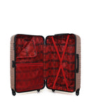 Lot de 2 Valises Rigides Grand Format et Cabine LIMA