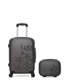Lot de 2 Valise Cabine et Vanity Rigide ELEONOR