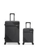 Lot de 2 Valises Rigides Grand Format et Cabine XS WOHLEN