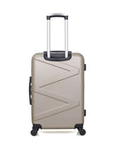 Lot de 2 Valises Rigides Taille Moyenne et Vanity AMAZONE