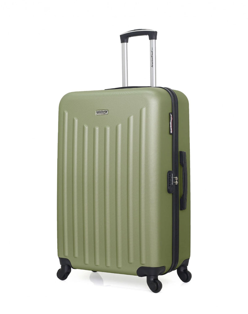 Lot de 4 Valises Rigides Grand Format, Taille Moyenne, Cabine et Cabine XXS BROOKLYN