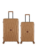 Lot de 2 Valises Rigides Grand Format et Taille Moyenne ODEON