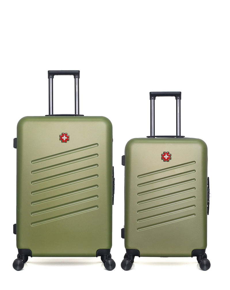 Lot de 2 Valises Rigides Grand Format et Taille Moyenne ZURICH