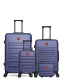 Lot de 4 Valises Rigides Grand Format, Taille Moyenne, Cabine XXS et Vanity WIL