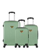 Lot de 3 Valises weekend , valise cabine et valise cabine XXS AGATA