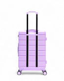 Lot de 4 Valises Rigides Grand Format, Taille Moyenne, Cabine et Cabine XS LUGANO
