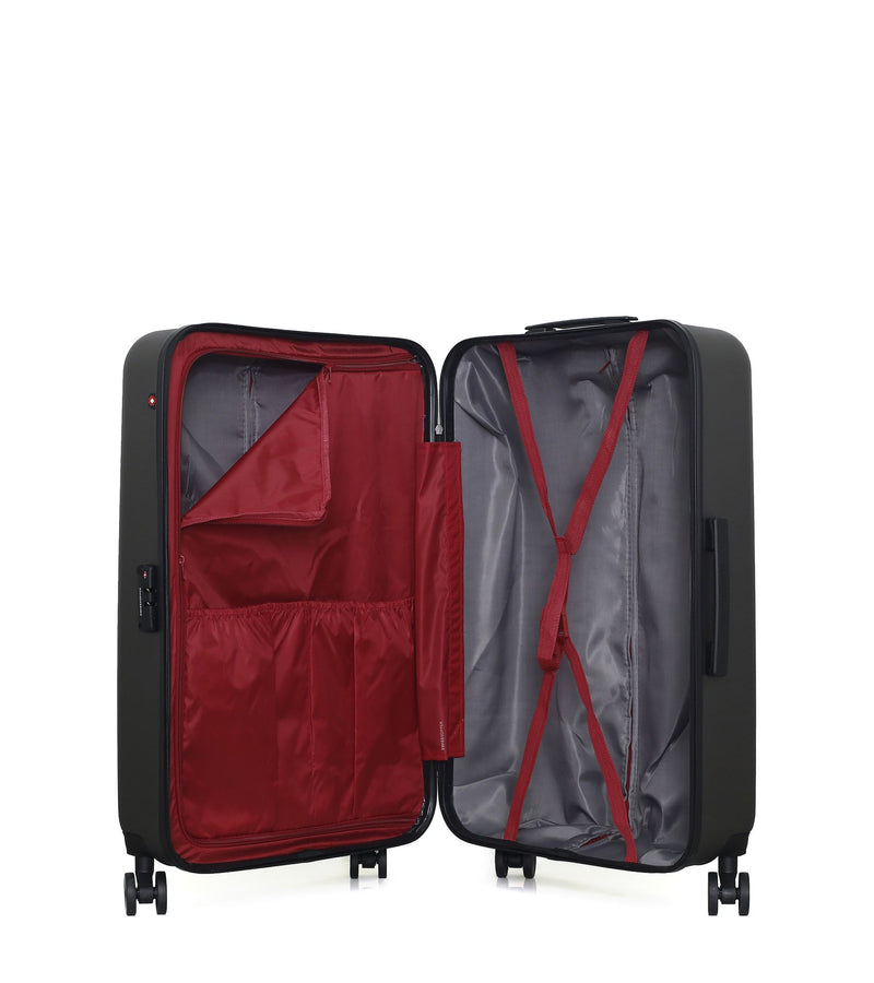 Lot de 3 Valises grand format, valise weekend et valise cabine WIL