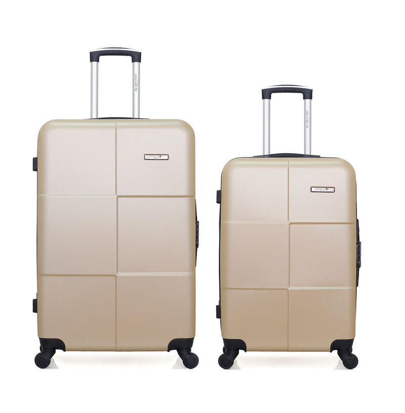 Lot de 2 - Valise grand format et valise weekend MIAMI