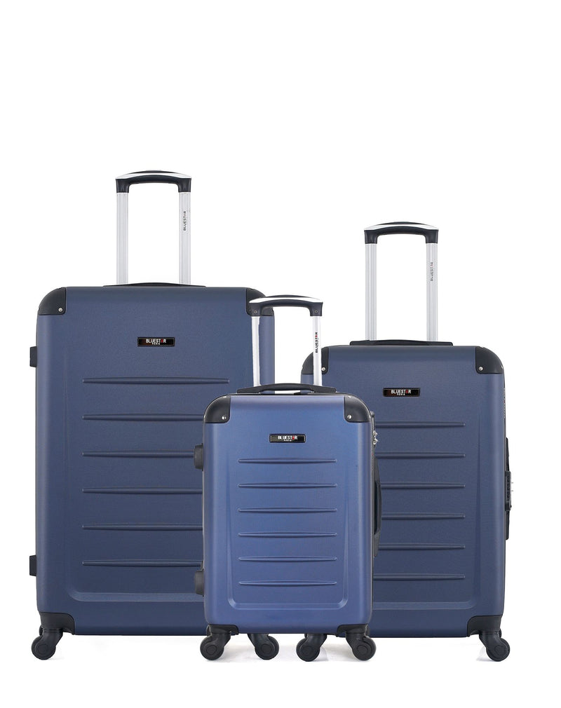 Lot de 3 Valises Rigides Grand Format, Taille Moyenne et Cabine OPERA