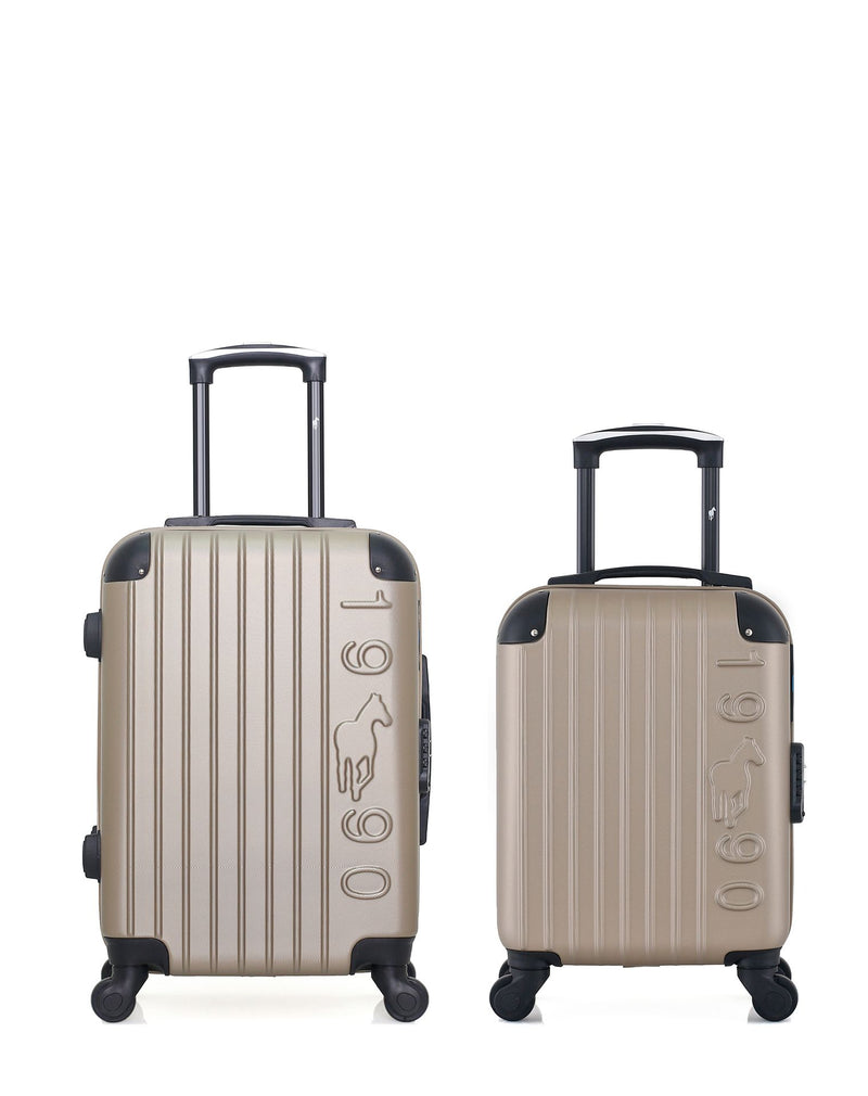 Lot de 2 Valises Rigides Cabine et Cabine XXS PORTER