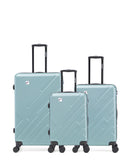 Lot de 3 Valises Rigides Grand Format, Taille Moyenne et Cabine YELLOWSTONE