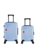Lot de 2 Valises Rigides Cabine et Cabine XXS RUTI