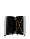 Lot de 4 Valises Rigides Grand Format, Taille Moyenne, Cabine et Cabine XS CELIA