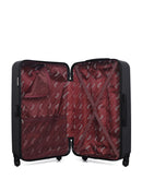 Lot de 3 Valises Rigides Grand Format, Cabine et Cabine XXS BRONX