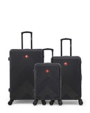 Lot de 3 Valises Rigides Grand Format, Taille Moyenne et Cabine OLTEN