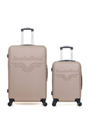 LOT DE 2 - Valise Grand Format et Valise Cabine CHELSEA